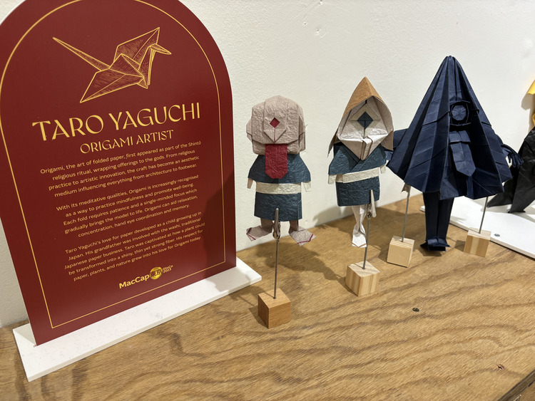 「Taro’s Origami Studio」で体感する折り紙の魅力。心穏やかに指先に集中して作品を作る時間を楽しむ