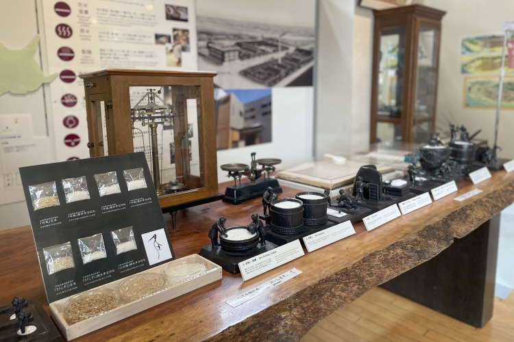 ミュージアム内の展示物