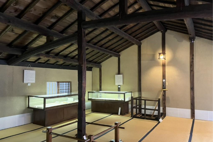 塾生たちが寝泊まりし、学問に没頭した塾生大部屋