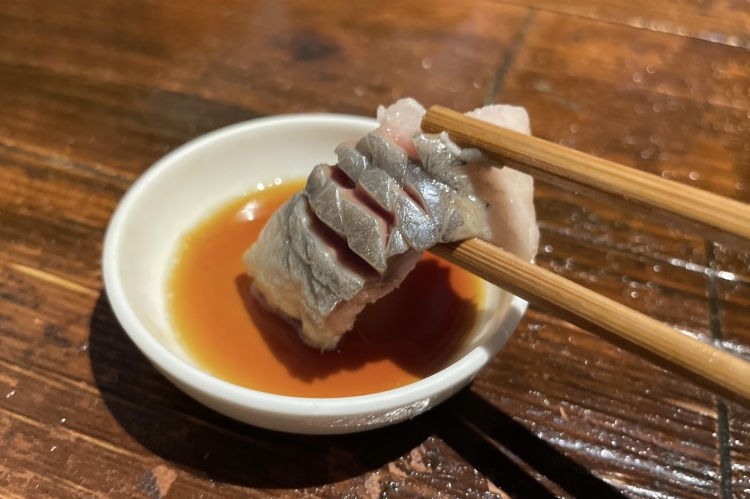 艶々と輝く、大ぶりのにしん