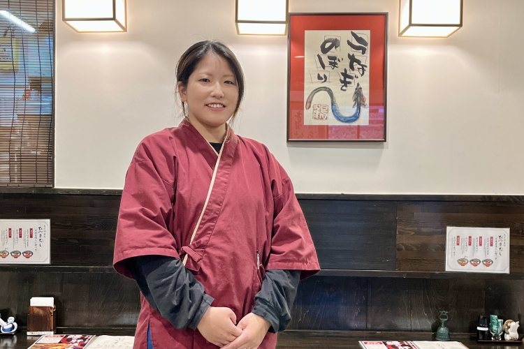 「老若男女問わず、気軽にうなぎを楽しんでほしい。」と語る宍倉さん