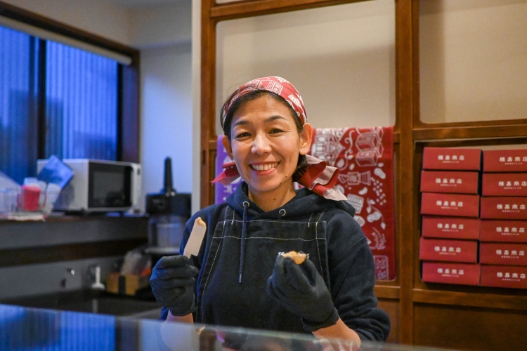 3代目店主の妻・舟越芳子さん