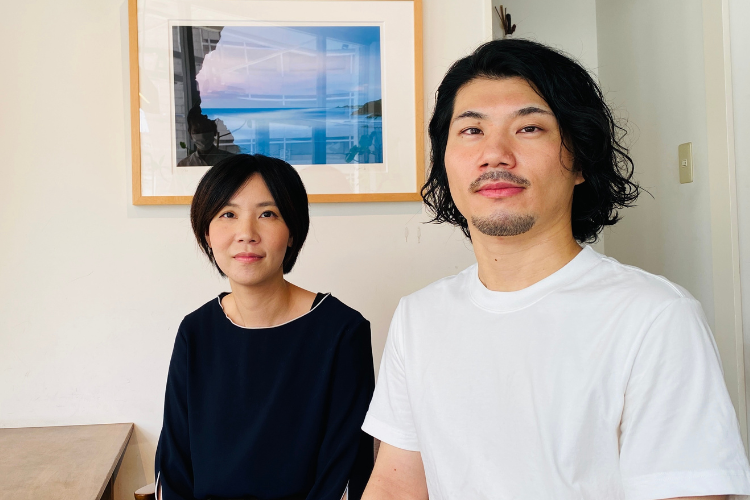 （左）高莉安さん（右）松本慎之介さん 